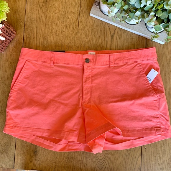 GAP Pants - NWT Coral Gap Chino Shorts